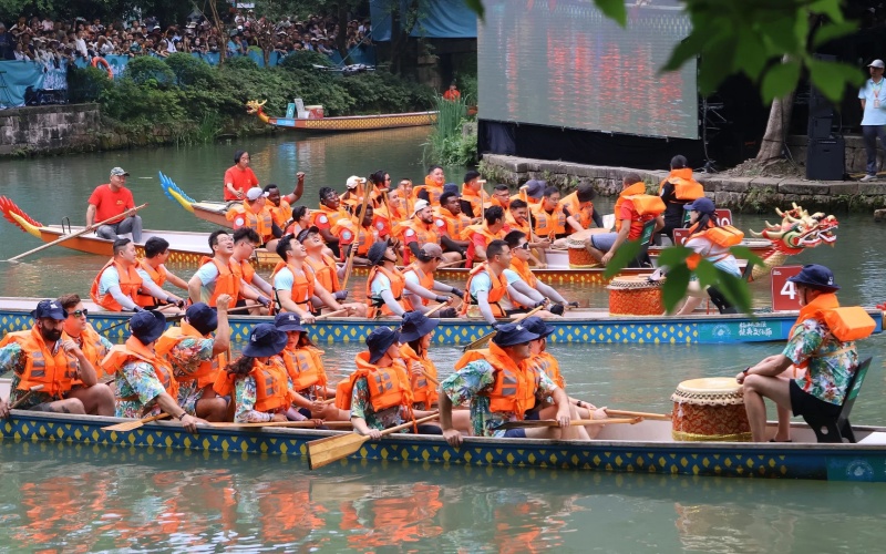 Dragon Boat Festival Races at Jinji Lake, Suzhou