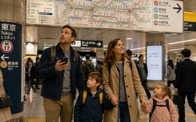 Tokyo Metro Station Navigation Pass