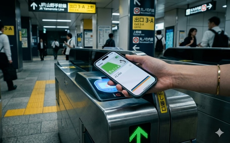 Use Suica to Take Subway