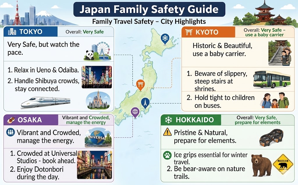 City-by-City Safety Japan Map
