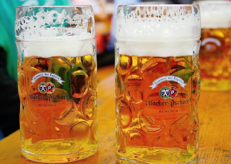 Munich beer on Oktoberfest, Odaiba, Tokyo