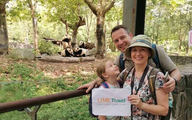 China Family Travel Pandas Chengdu Tour