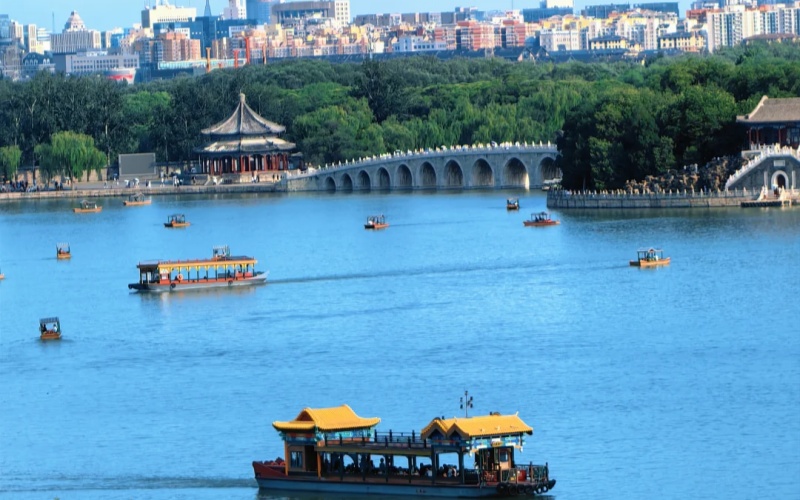 Beijing Summer Palace Kunming Lake Boat Ride