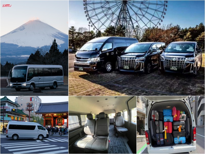 UME Travel Private Vehicle Fleet for Japan Cherry Blossom Season Transfers and Private Tour Support