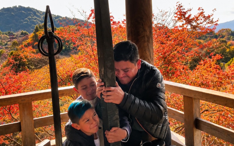 Kyoto Autumn Foliage Family Travel Japan