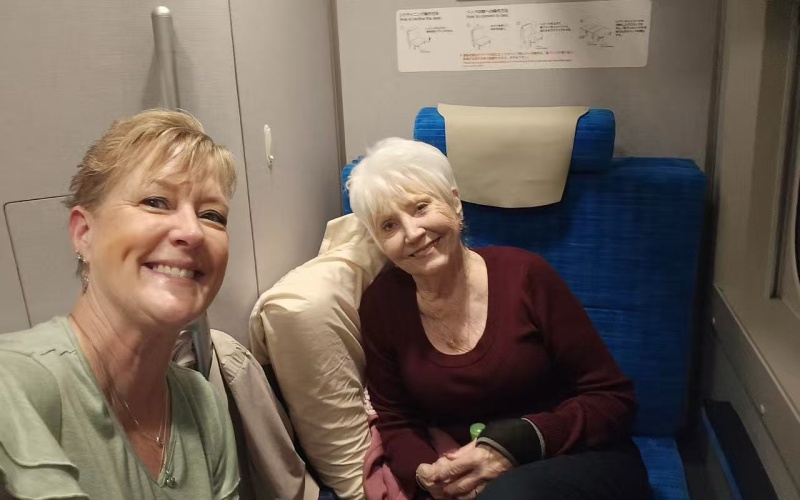 Japan Bullet Train Comfortable Travel for Seniors