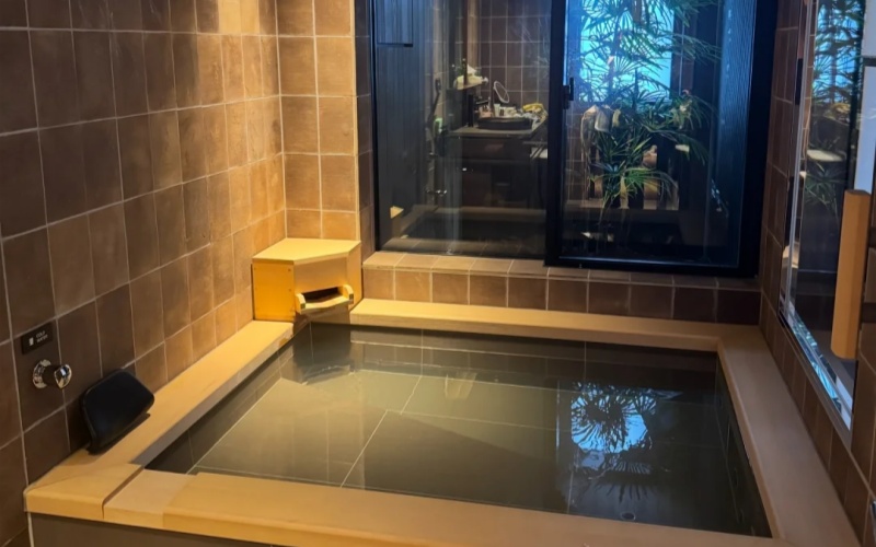 Senior Friendly Private Onsen Bath Japan