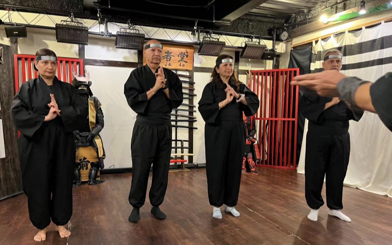 Japan Senior Travel Budget Cultural Activity Ninja Dojo Experience