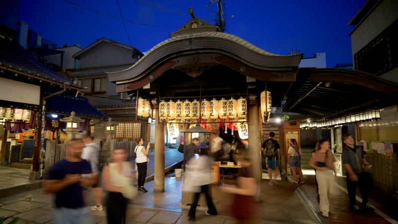 Tucked in Osaka, Hozenji Temple glows at twilight, offering a tranquil hidden sanctuary amidst the bustling city.