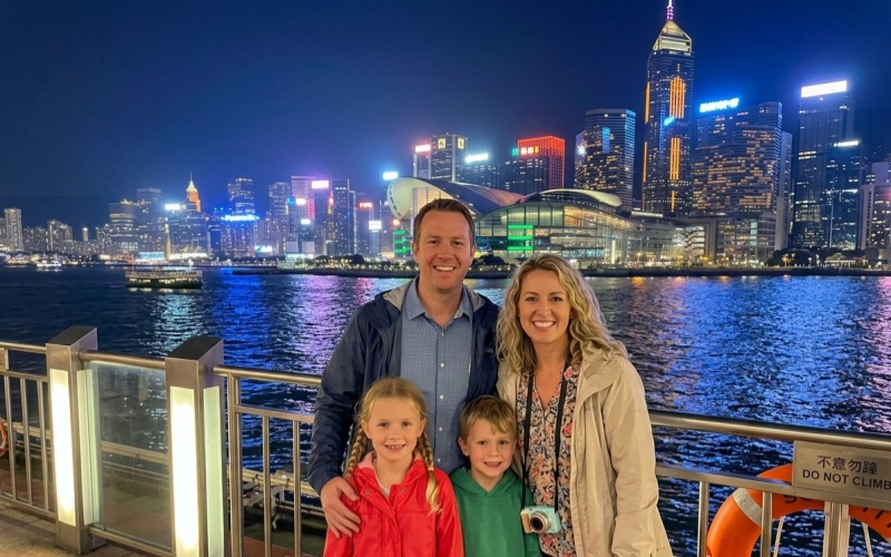 Family Moments on the Huangpu River Cruise