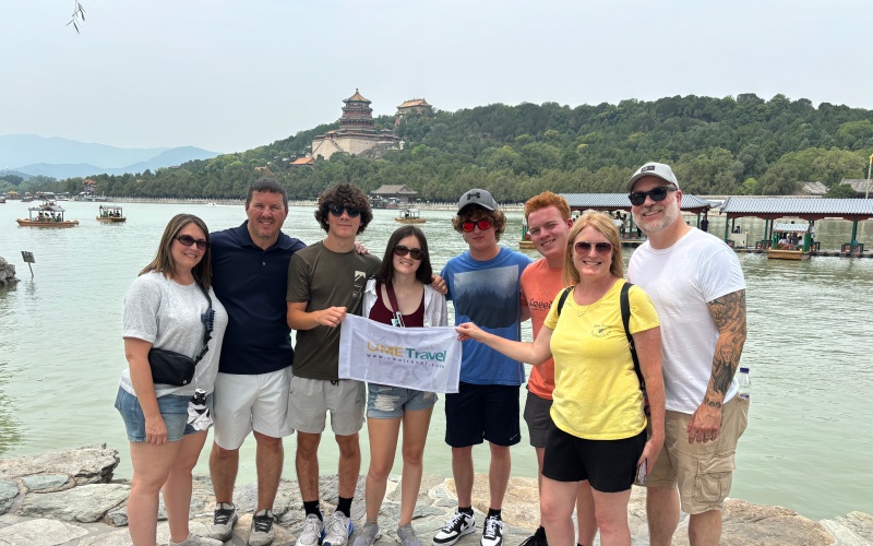 Happy Family Enjoying Their Trip in China with UME Travel