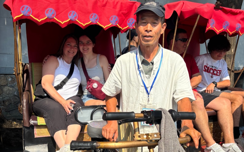 Beijing Hutong Rickshaw Tour Family Travel