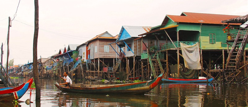 Tonle Sap Floating Village, Cambodia