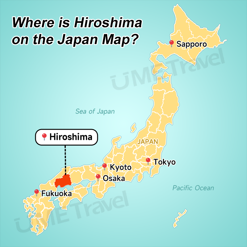 Hiroshima Maps: Hiroshima City Map, Miyajima & Easy Day Trip Areas