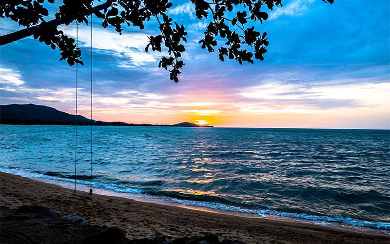 Sunset in Koh Samui