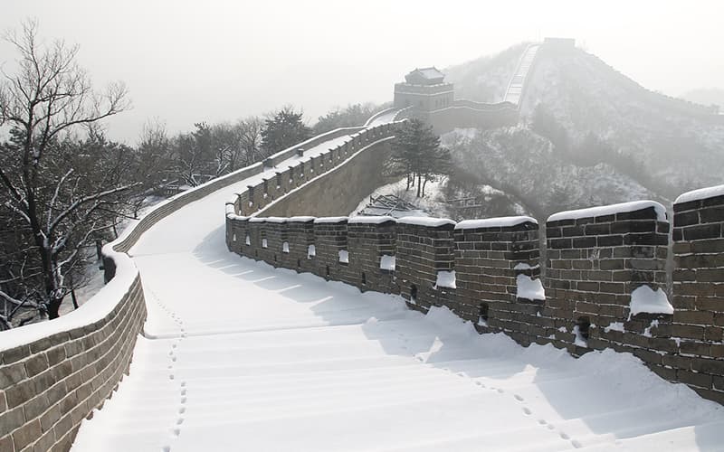 The Great Wall in winter