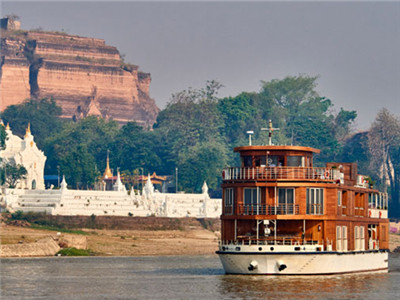 Myanmar RV Paukan Ayeyarwady River cruise boutique hotel