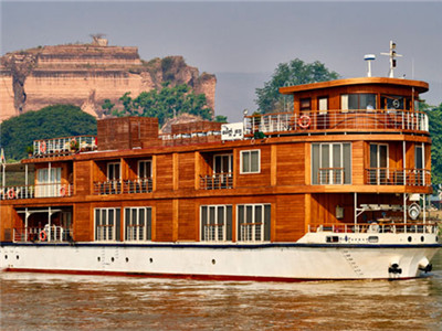 Myanmar RV Paukan Ayeyarwady River cruise boutique hotel