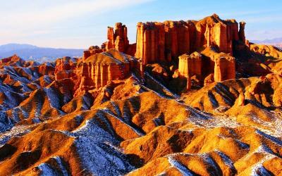 Zhangye Binggou Danxia Landforms