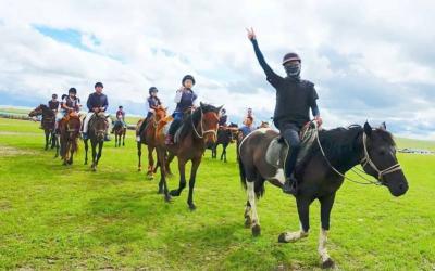 Grassland Horse Riding