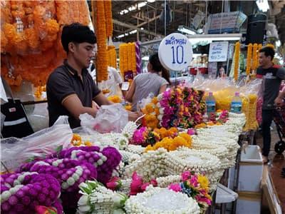 Pak Klong Talad Flower Market