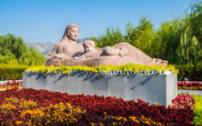 Yellow River Mother Sculpture
