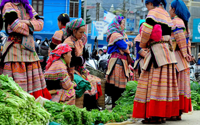 Flower Hmong village