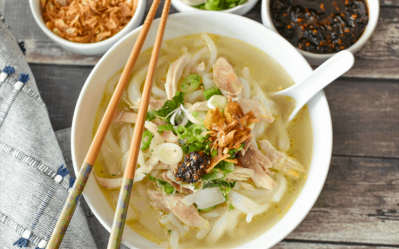 Laos noodle soup