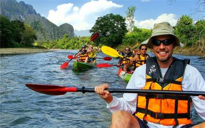 Nam Song River Kayaking