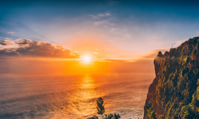 Uluwatu Temple sunset