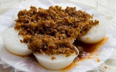 Singapore Classic Breakfast-Chwee Kueh