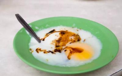 Singapore Classic Breakfast-Soft-cooked Eggs