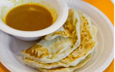 Singapore Classic Breakfast-Roti Prata