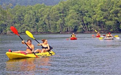 Kayaking