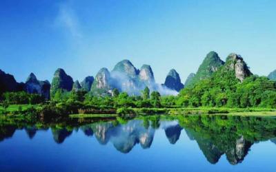 The Ten-Mile Gallery in Yangshuo.