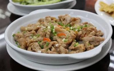 Steamed Pork with Shrimp Paste