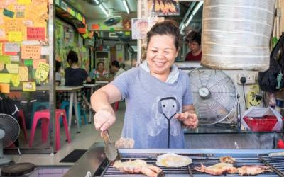 Charcoal-Grilled Squid
