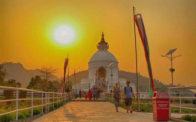 World Peace Pagoda(Shanti Stupa)