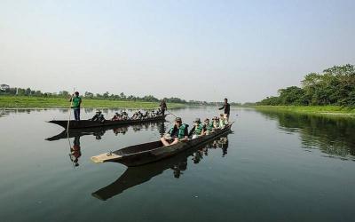 Chitwan Canoe Ride 1 hour for Crocodile Watching