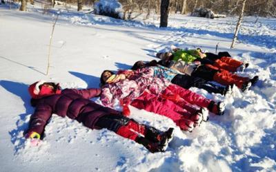 Jump into the Thick Snow &