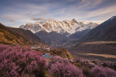 View of Mount Namcha Barwa