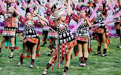 Qingman Short-skirt Miao Village