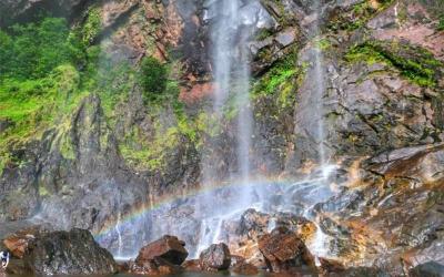 Five-Tiered Rainbow Falls